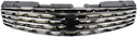 2003-2007 Infiniti G35 Grille, Chrome Shell/Black.