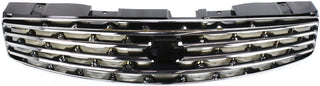 2003-2007 Infiniti G35 Grille, Chrome Shell/Black.