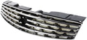 2003-2007 Infiniti G35 Grille, Chrome Shell/Black.