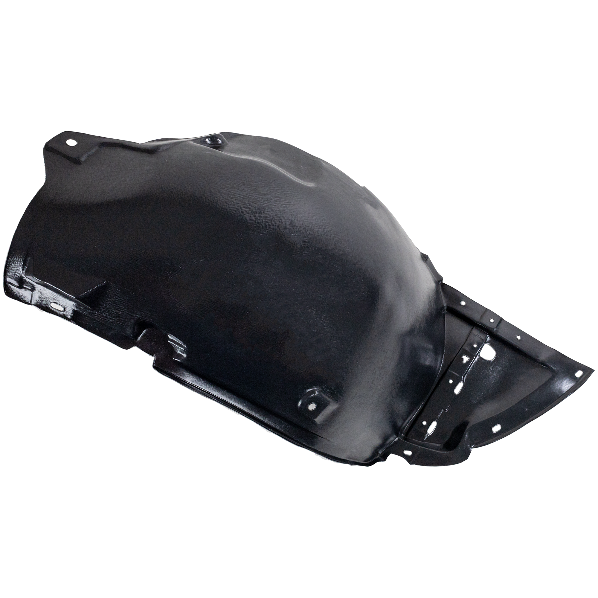 Front Fender Liner Set – Driver & Passenger – 2005-2006 Infiniti G35 Sedan – Black Plastic – 1 Year Warranty