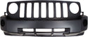 2007-2010  Jeep Patriot Front Bumper Cover, Primed, W/O Tow Hooks.