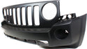 2007-2010 Jeep Patriot Front Bumper Cover, Primed, w/Tow Hooks, w/Fog Lamp.
