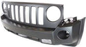 2007-2010 Jeep Patriot Front Bumper Cover, Primed, w/Tow Hooks, w/Fog Lights.