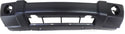 2006-2010 Jeep Commander Front Bumper Cover, Primed, w/Hole, w/Chrome Trim.