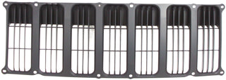 2007-2010 Jeep Patriot Grille, Insert, Plastic, Black.