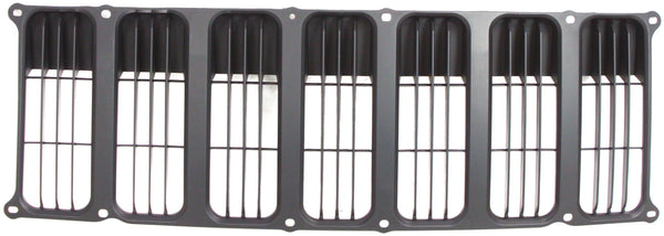 2007-2010 Jeep Patriot Grille, Insert, Plastic, Black.