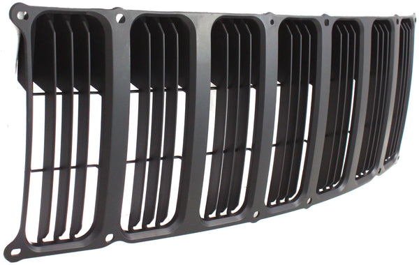 2007-2010 Jeep Patriot Grille, Insert, Plastic, Black.