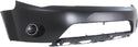 2007-2009 Mitsubishi Outlander Front Bumper Cover, Primed, w/Fog Lamp Hole.