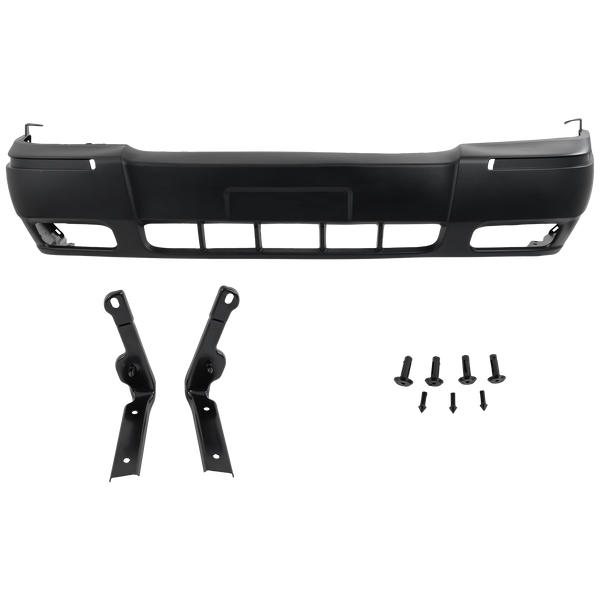 2006-2011 Mercury Marquis Front Bumper Cover, Primed, w/Fog Lamp Hole-Capa.