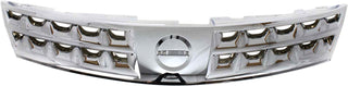2006-2007 Nissan Murano Grille, Plastic, Bright Chrome.