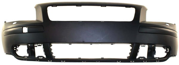 2004-2007 Volvo S40 Front Bumper Cover, Primed, With Headlamp Washer.