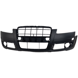2005-2008 Audi A6 Front Bumper Cover, Primed, w/Out Headlamp Washer.