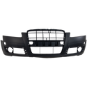 2005-2008 Audi A6 Front Bumper Cover, Primed, w/Out Headlamp Washer.