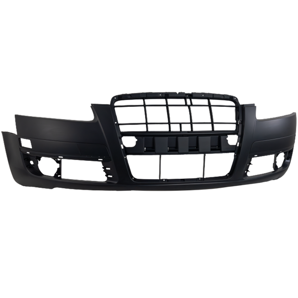 2005-2008 Audi A6 Front Bumper Cover, Primed, w/Out Headlamp Washer.