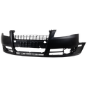2005-2009 Audi A4 Front Bumper Cover, Primed, w/Out Headlamp Washer Hole.