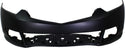 2009-2010 Acura TSX Front Bumper Cover, Primed, w/Out Headlamp Washers, Sedan.