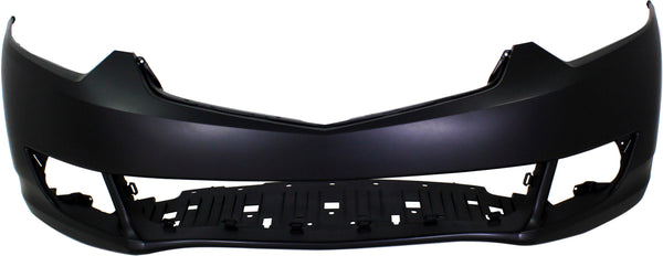 2009-2010 Acura TSX Front Bumper Cover, Primed, w/Out Headlamp Washers, Sedan.
