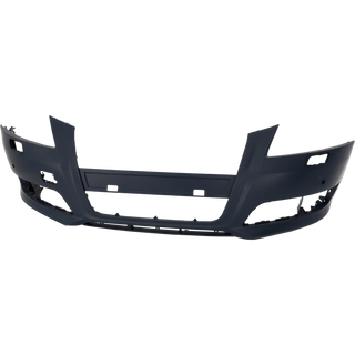2009-2013 Audi A3 Front Bumper Cover, Primed, w/ Headlamp Washer Hole.