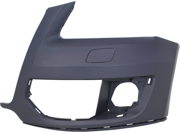 2009-2012 Audi Q5 Front Bumper Cover, Lh, Primed, With Out S-line Package.