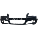 2011-2014 Audi A8 Front Bumper Cover, Primed, With Parking Aid.