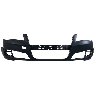 2011-2014 Audi A8 Front Bumper Cover, Primed, With Parking Aid.