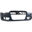 2012-2015 Audi A6 Front Bumper Cover, Primed W/Parking Aid.