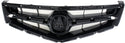 2006-2008 Acura TSX Grille, Painted-Black.