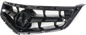 2006-2008 Acura TSX Grille, Painted-Black.