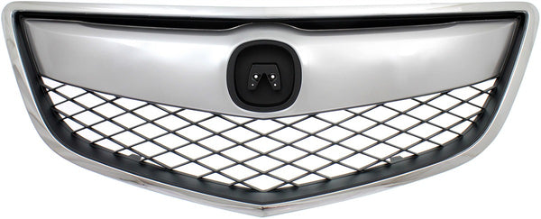 2013-2015 Acura Rdx Grille, Chrome Shell/Black Insert.