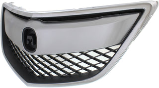 2013-2015 Acura Rdx Grille, Chrome Shell/Black Insert.