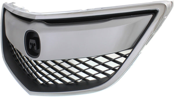 2013-2015 Acura Rdx Grille, Chrome Shell/Black Insert.