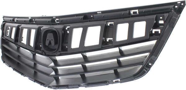 2011-2014 Acura TSX Grille, Black, Sedan/wagon.