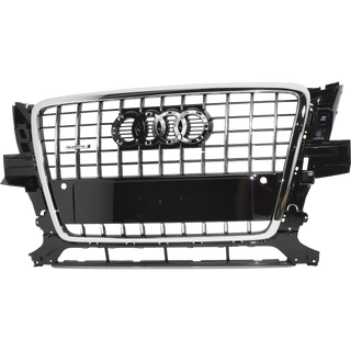 2009-2012 Audi Q5 Grille, Black, With S-line Package.