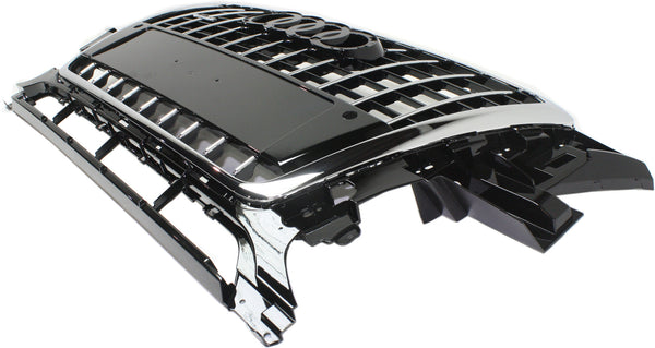 2009-2012 Audi Q5 Grille, Black, With S-line Package.