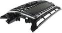 2009-2012 Audi Q5 Grille, Black, With S-line Package.