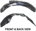1998-2005 Audi A6 Front Fender Liner RH.