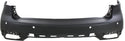 2014-2015 Acura MDX Rear Bumper Cover, Primed, With Lane Keep Assist.