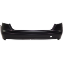 2009-2012 Audi A4 Rear Bumper Cover, Primed, With Out S-line Package.