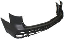 2010-2013 Acura MDX Rear Bumper Cover, Primed, With Sensor Hole.