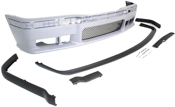 1995-1999 BMW 3-Series Front Bumper Cover Assembly, Primed.