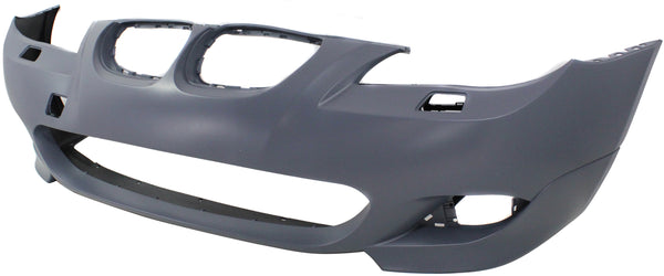 2004-2007 BMW 5- Front Bumper Cover, Primed, w/o Park Distance, Sedan/Wagon.