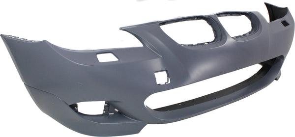 2004-2007 BMW 5- Front Bumper Cover, Primed, w/o Park Distance, Sedan/Wagon.