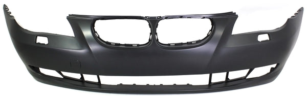 2008-2010 BMW 5- Front Bumper Cover, Primed, w/o Sensor Hole, Sedan/Wagon.