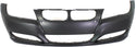 2009-2012 BMW 3-series Front Bumper Cover, Primed, With Sensor Hole.