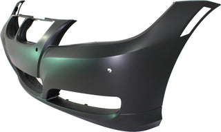 2009-2012  BMW 3-Series Front Bumper Cover, Primed, W/ Park Distance Control W/O Headlamp Washer.
