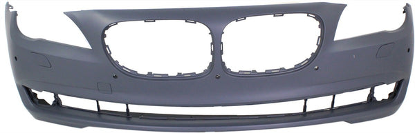 2010-2012 BMW 750i xDrive Front Bumper Cover, w/Park Distance, w/Camera.