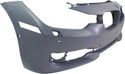 2012-2014 BMW 3 Front Bumper Cover, Primed, w/o M Sportline, w/Camera.