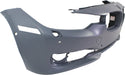 2012-2014 BMW 3 Front Bumper Cover, Primed, w/Parking Aid, w/o Camera.