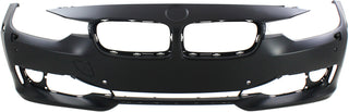 2012-2014 BMW 3-series Front Bumper Cover, Primed, w/Headlamp Washer.