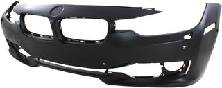 2012-2014 BMW 3-series Front Bumper Cover, Primed, w/Headlamp Washer.